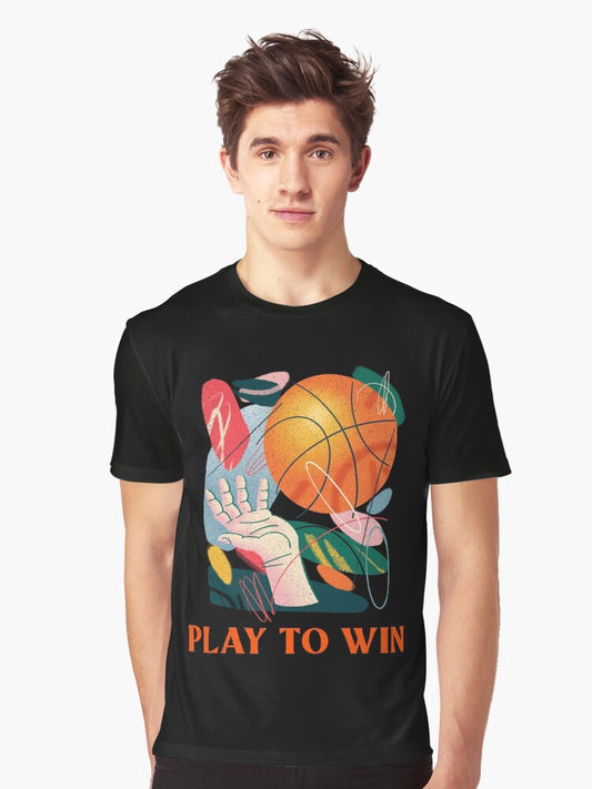 Play To Win - Basketball Graphic T-shirt | Premium Basketball Jersey | Fan Edition Apparel