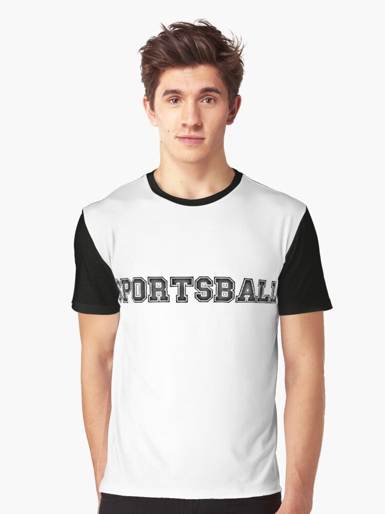 Sportsball Fan Graphic T-shirt | Trendy Graphic Tee | Casual Unisex T-shirt