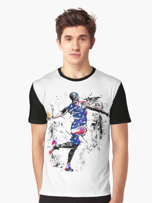 Usa Basketball Allstars 2020 Graphic T-shirt | Premium Basketball Jersey | Fan Edition Apparel