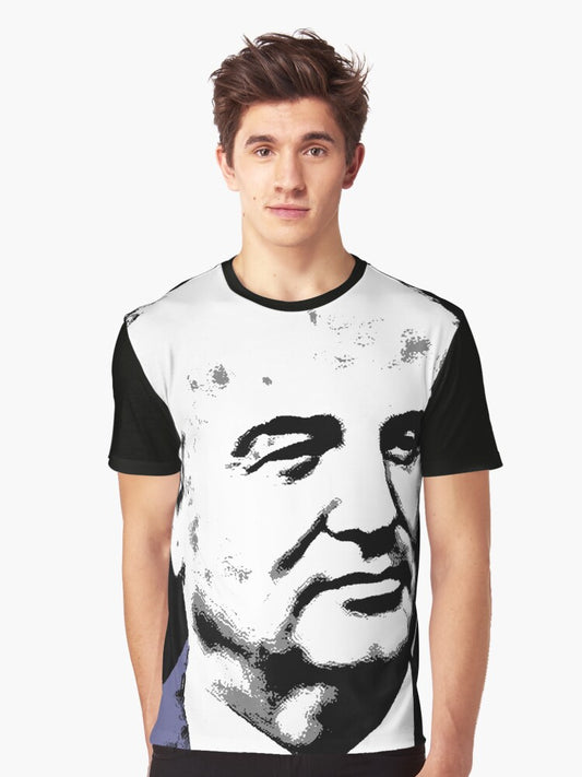 Mikhail Gorbachev-2 Graphic T-Shirt T-Shirt | Streetwear Vibe | Trending Now
