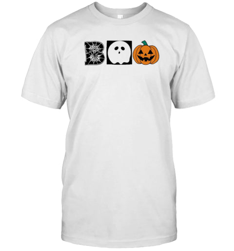 Halloween Boo Ghost Pumpkin T Shirt