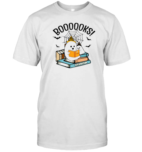 Halloween Boooooks Teacher T Shirt