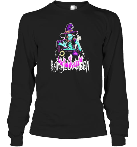 Halloween costume Kamalloween funny witch Kamala Harris 2024 Design T Shirt