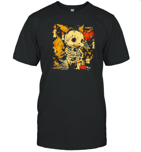 Halloween Electric Fossils Spooky T Shirt