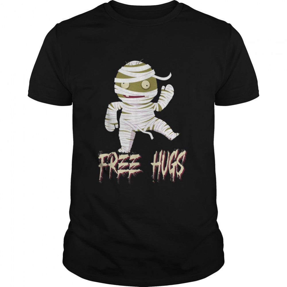 Halloween Free Hugs mummy shirt