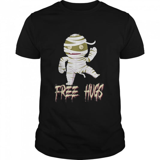 Halloween Free Hugs mummy shirt