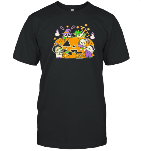 Halloween Is Coming Cartoon Design T Shirt