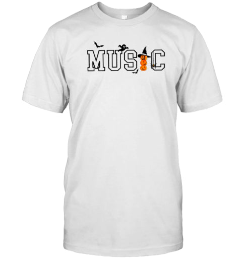 Halloween Music Teacher T Shirt