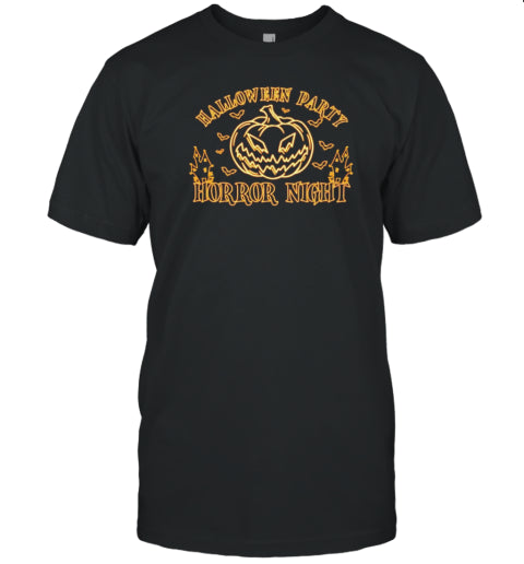 Halloween Pumpkin Party Horror Night T Shirt