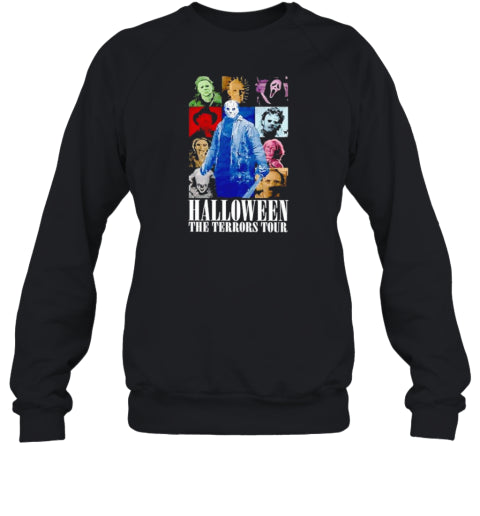 Halloween The Terrors Tour Retro T Shirt