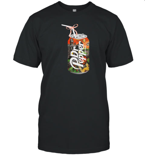 Halloween Town Dr Pepper T Shirt