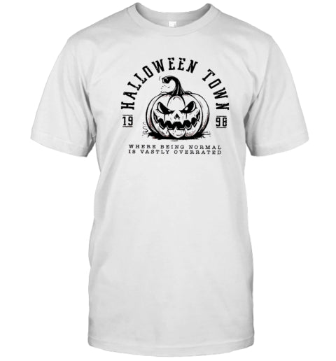 Halloween Town Scary Pumpkin Teacher T Shirt