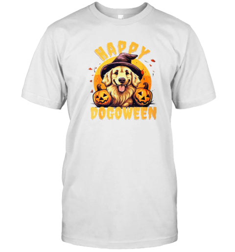 Happy Dogoween Golden Retriever Halloween T Shirt