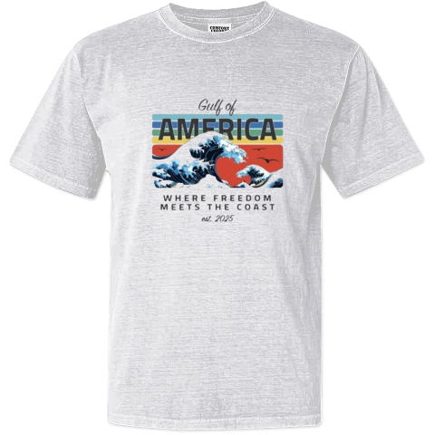 Defiantls Gulf Of America Where Freedom Meets The Coast Dyed Heavyweight T Shirt