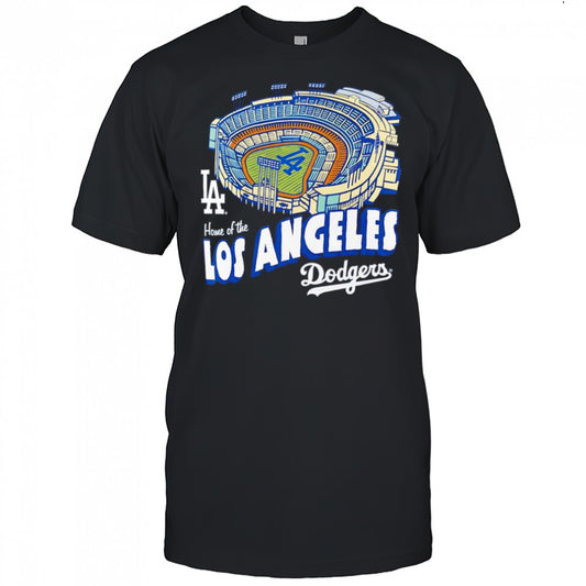 Home of the Los Angeles Dodgers Royal sadium graphic shirt