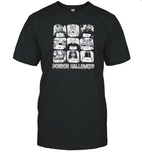 Horrors Halloween In This House 9 Times T Shirt