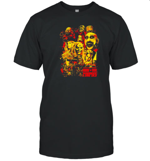 House Of 1000 Corpses Characters Halloween T Shirt