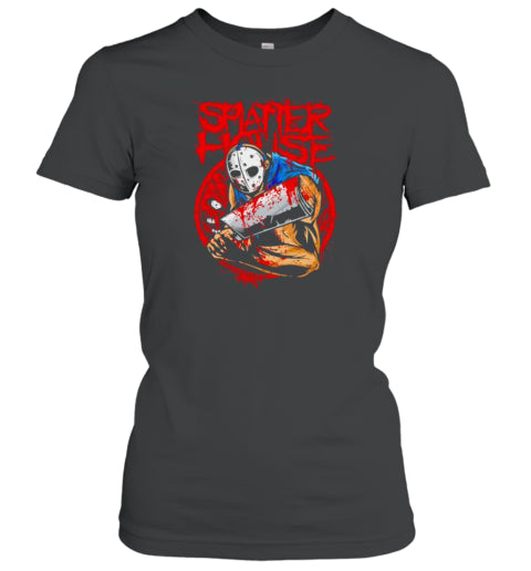 House of Splatter Halloween Design T Shirt