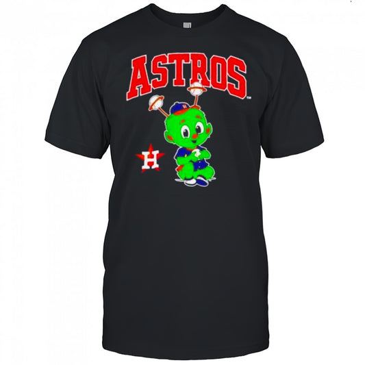 Houston Astros baseball baby mascot shirt