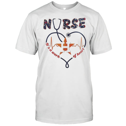 Houston Astros Nurses Appreciation Night 2025 Baseball Shirt