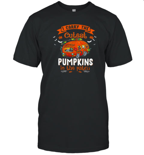I Carry The Custest Pumpkins in The Patch  Halloween Style 5 T Shirt