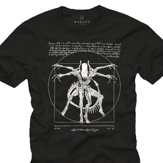 Vintage Alien T-Shirt | Funny Gamer Gifts | Gaming Tee Shirts For Men