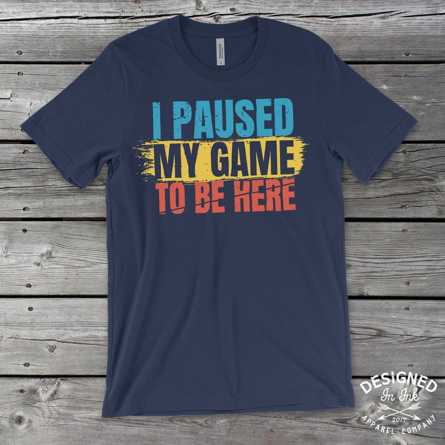 I Paused My Game to Be Here | Kids Video game Tshirt |Kids Gamer Shirt | Video Game Shirt | Video Game Lover