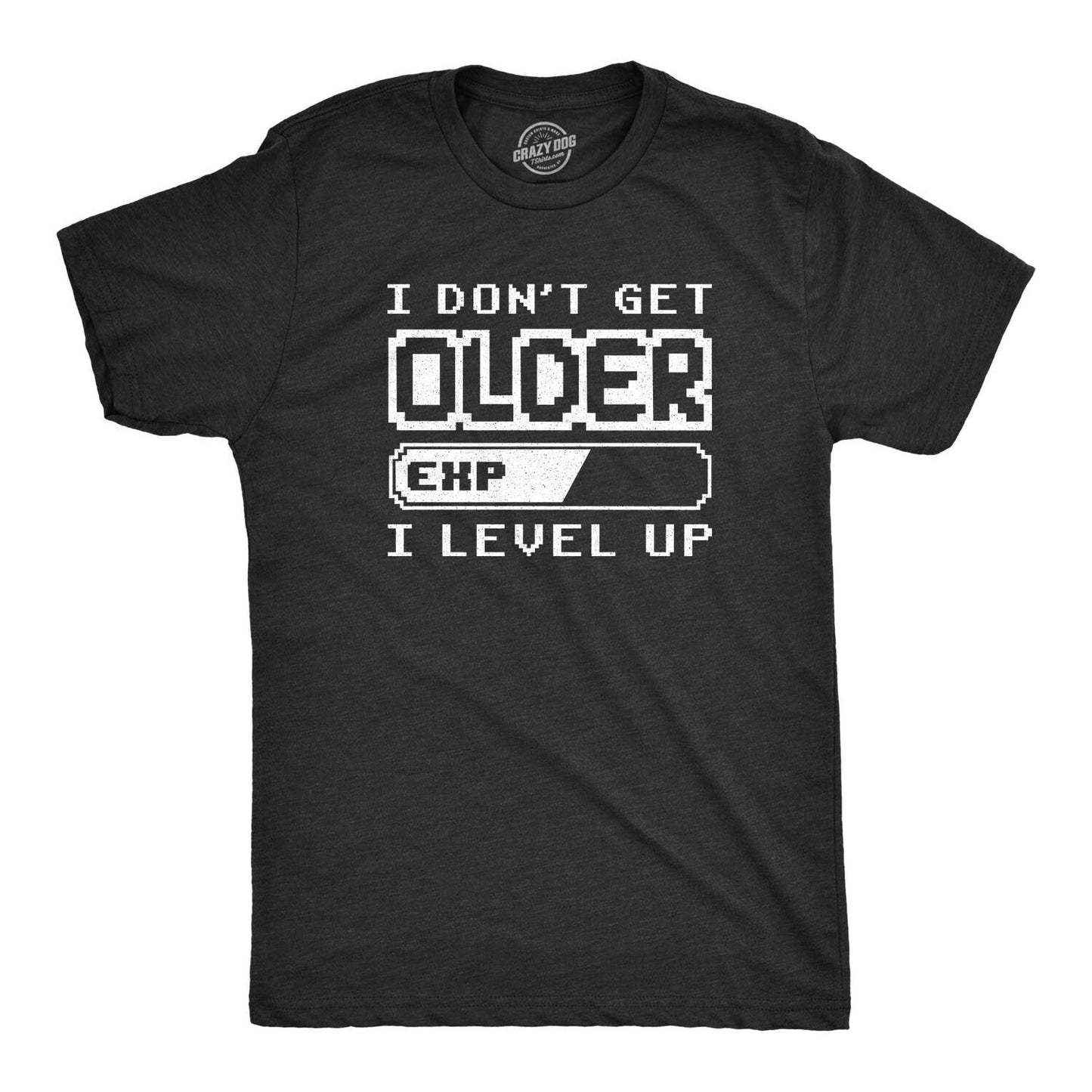 I Level UP T-Shirt | Retro Gaming Tee | Funny Mens Gamer Shirt