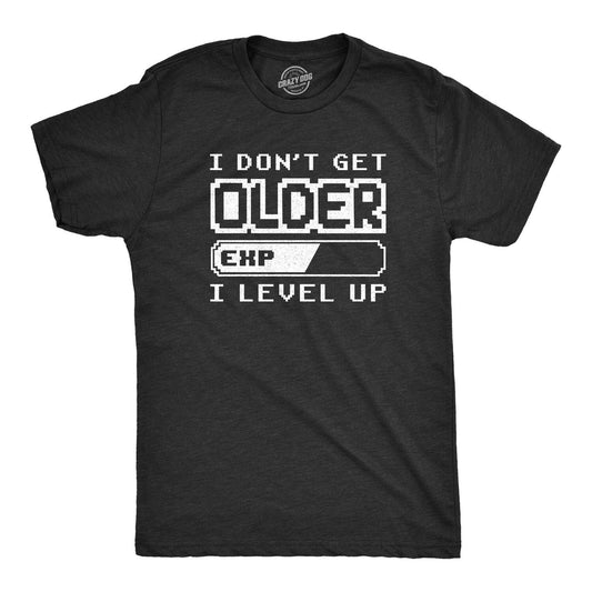 I Level UP T-Shirt | Retro Gaming Tee | Funny Mens Gamer Shirt