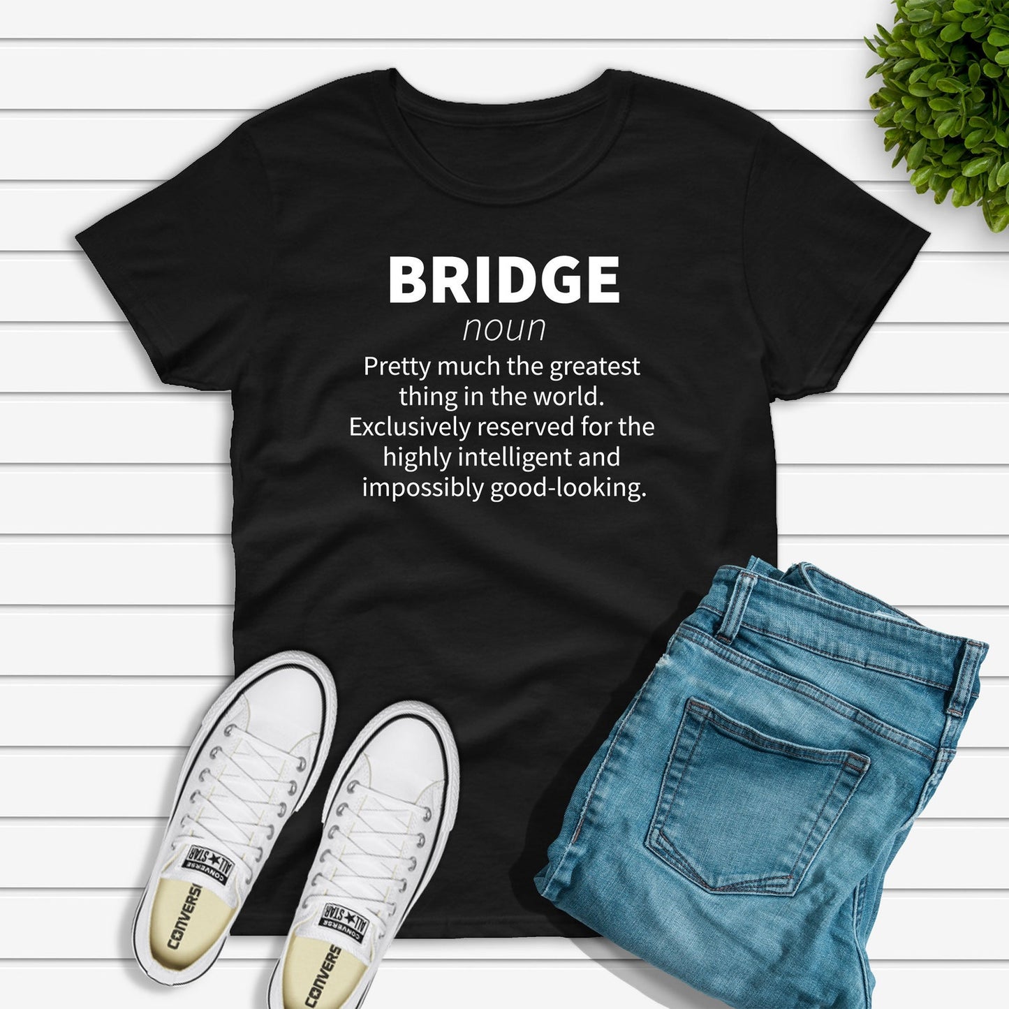 Bridge Definition T-shirt | Funny Bridge Player Gift | Card Night Shirt
