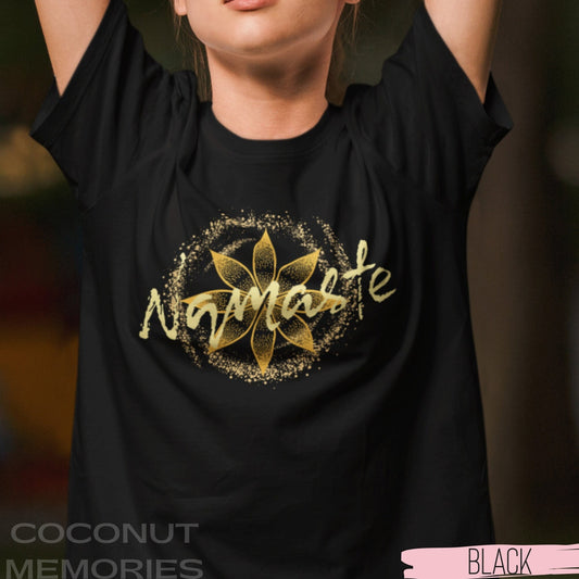 Namaste Meditation Yoga Shirt | Lotus Flower Zen Tee | Mandala Positive Vibes