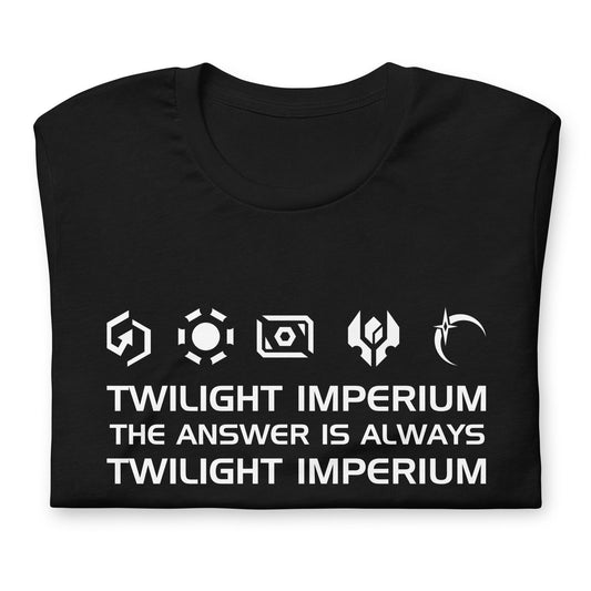 Twilight Imperium Shirt Board Game Inspired Funny Board Game Geek Reference Icons Unisex Soft Bella + Canvas T-Shirt Board Gamer Gift