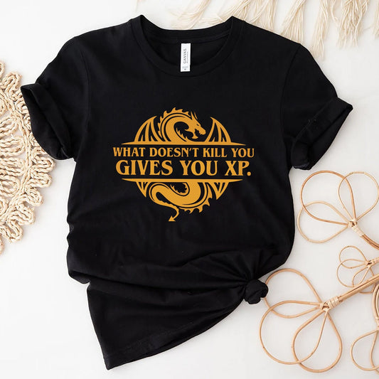Gives You XP Shirt | Funny Game Tee | D&D Shirt For Gamers