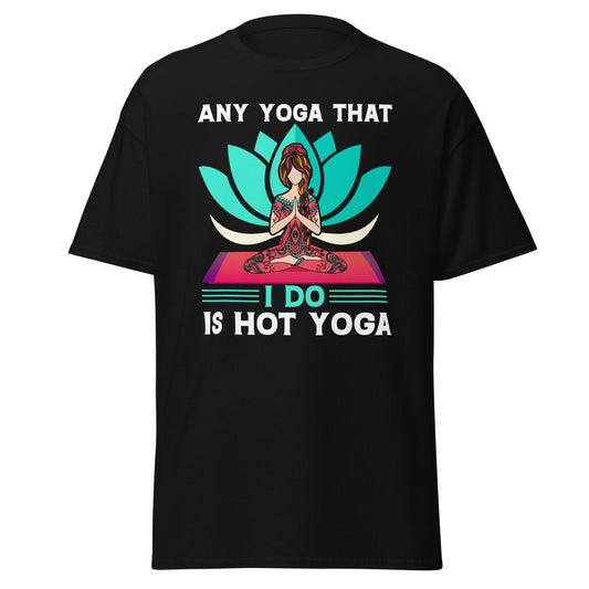 Hot Yoga Shirt | Lotus Flower Buddhist Zen Meditation Tee