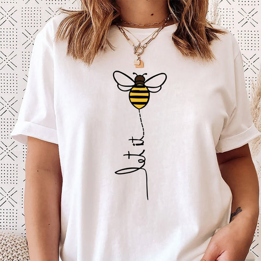 Save The Bees Shirt | Beekeeper Wildflower Nature Lover Let It Bee Gift Tee