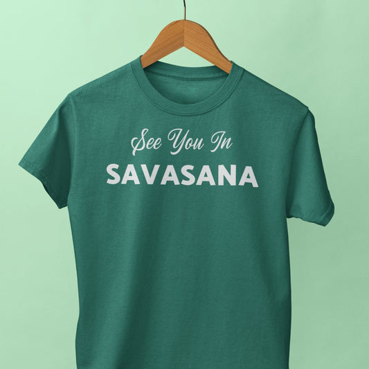 See You In Savasana Women's Relaxed Fit Tee | Yoga Humour Accessories Lover Gift