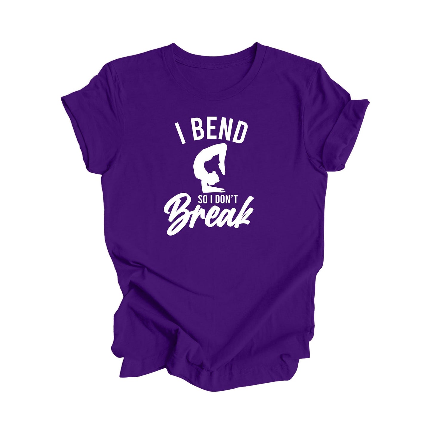 I Bend So I Don't Break Yoga Meditation T-shirt Lover Teacher Wellness Self Care Shirt Gift