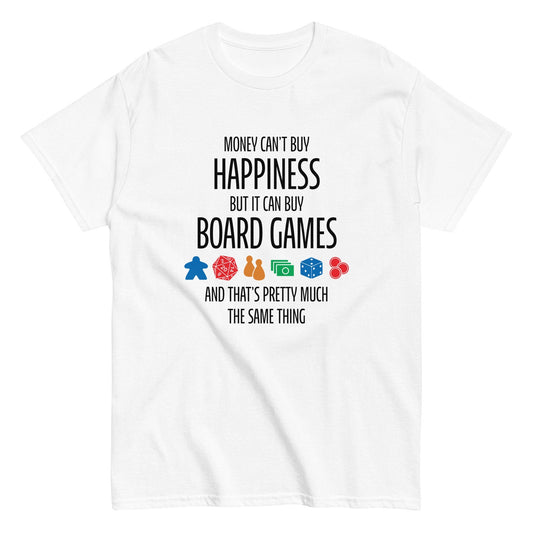 Money Buys Board Games T-Shirt | Funny Board Gamer Tee | Strategy Game Night Shirt