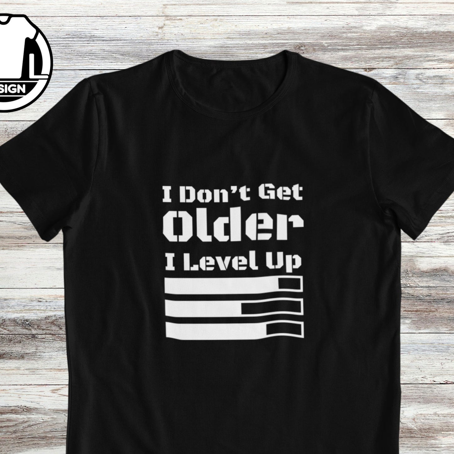 Level Up Gamer T-Shirt | Funny Birthday Gift | Retro Gaming Tee