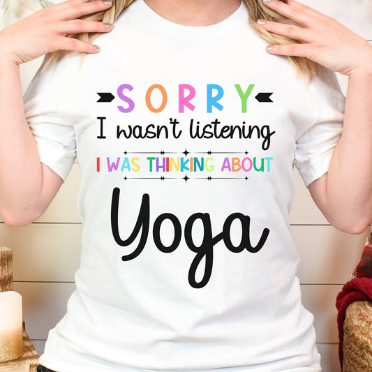 Funny Yoga T-Shirt | Sarcastic Lover Gift Tee