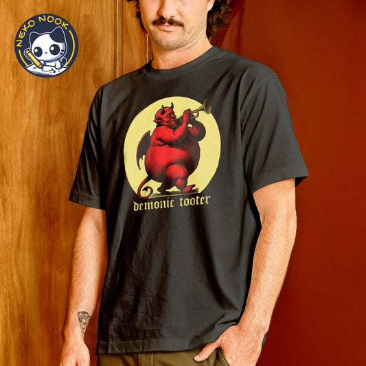 Demonic Tooter T-Shirt | Funny MTG Pun Shirt | Unisex Gamer Board Game Gift
