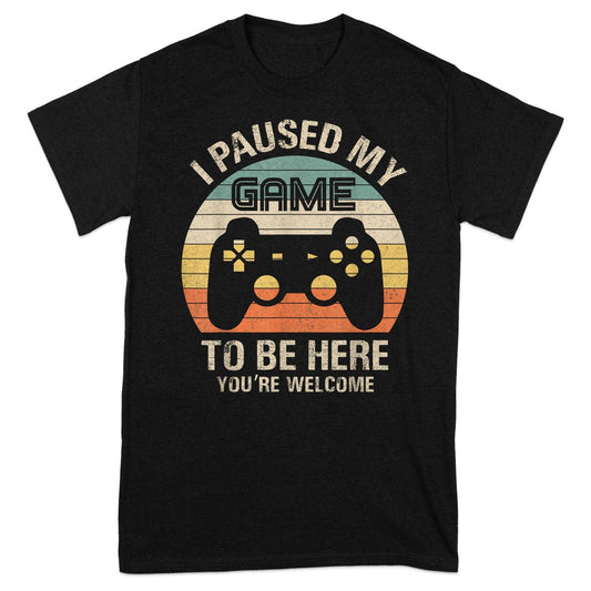Retro Video Game Graphic Tee | Funny Gamer T-Shirt | Pixel Art Apparel
