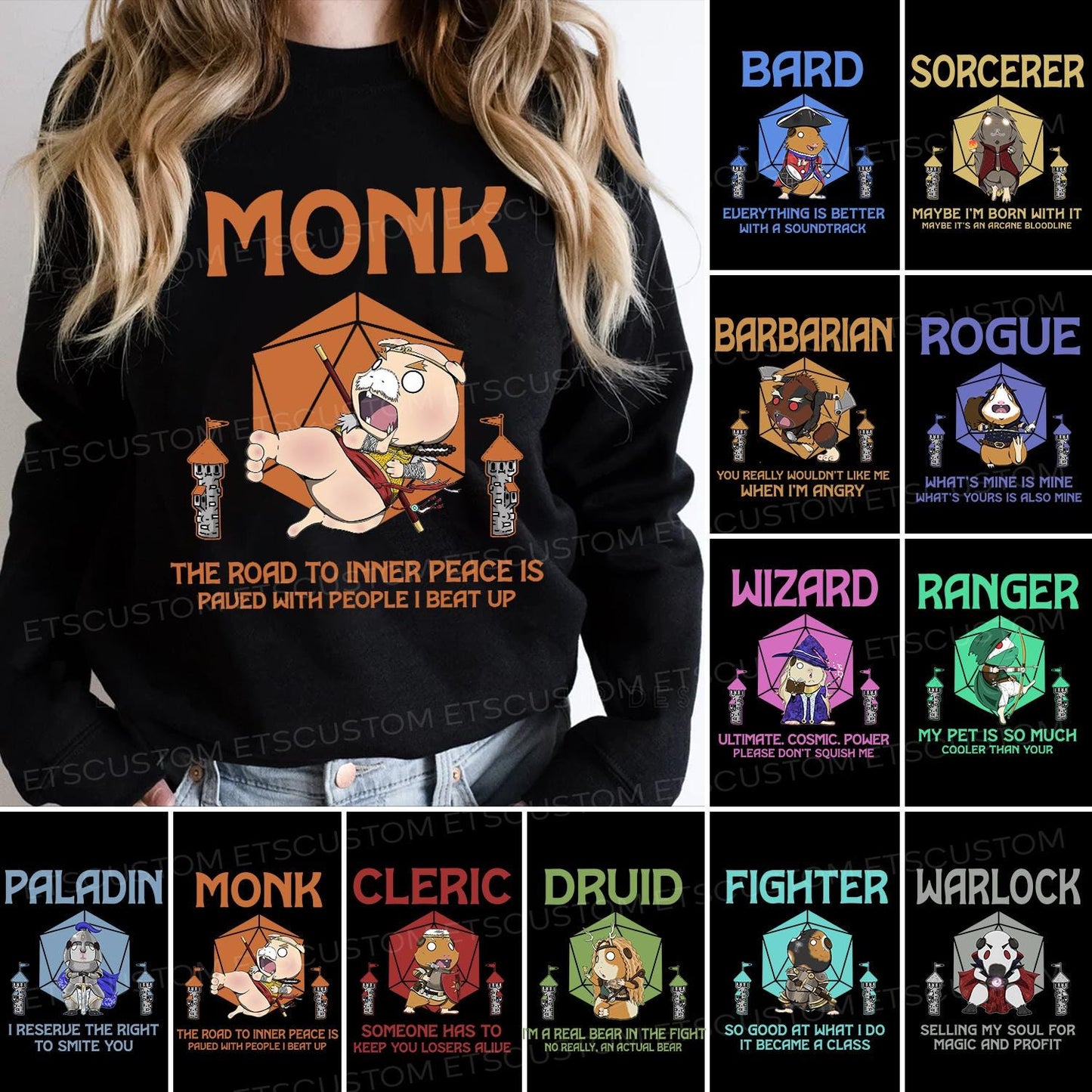 Cat DnD Shirt, Mental Health DM Gift, TTRPG Hoodie, Role Play Tee, Funny Dragon Unisex Tee, Game Masters, Gamer D&D Sweatshirt