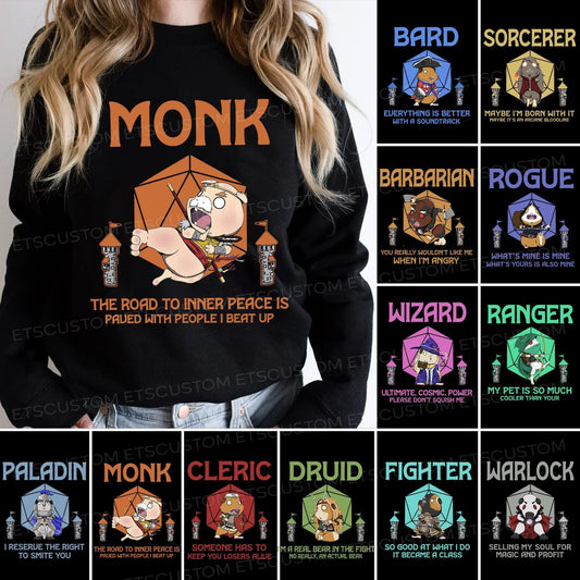 Cat DnD Shirt, Mental Health DM Gift, TTRPG Hoodie, Role Play Tee, Funny Dragon Unisex Tee, Game Masters, Gamer D&D Sweatshirt