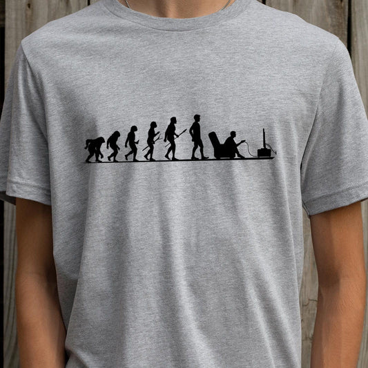 Evolution Gamer T-Shirt | Funny Gamer Gift | Men's Gaming T-shirt Gift