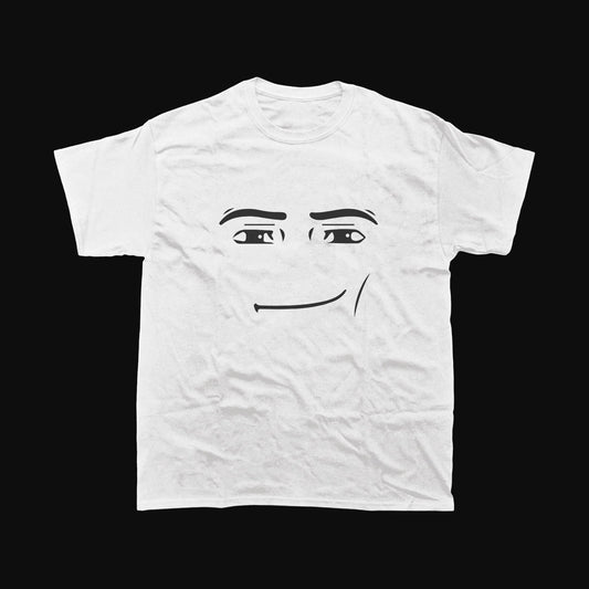 Roblox Man Face T-Shirt, Meme Shirt