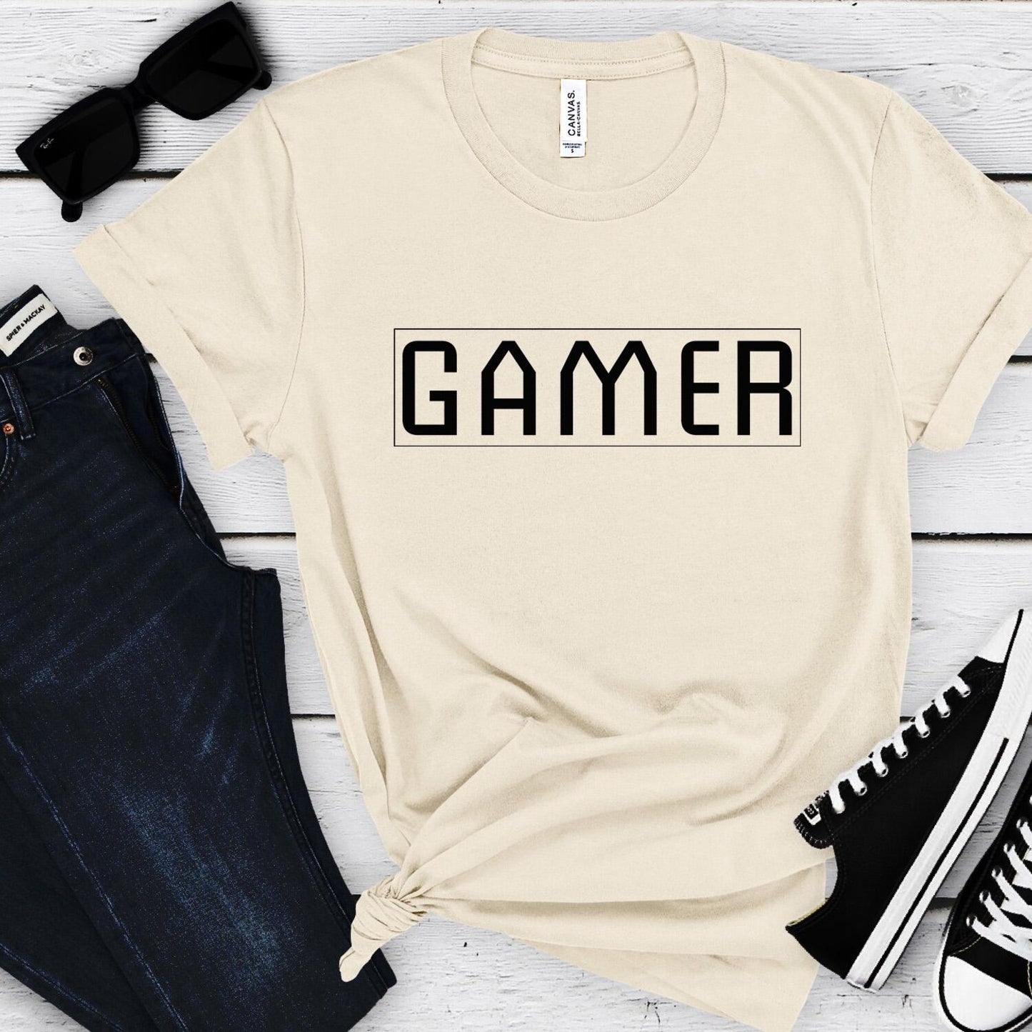 Gamer T-Shirt, Funny Gamer Gifts, Cute Gaming Shirt, Game Lover Shirt, Gamer Gifts For Him, Back To School Shirt, Video Game Shirt, Boho Tee