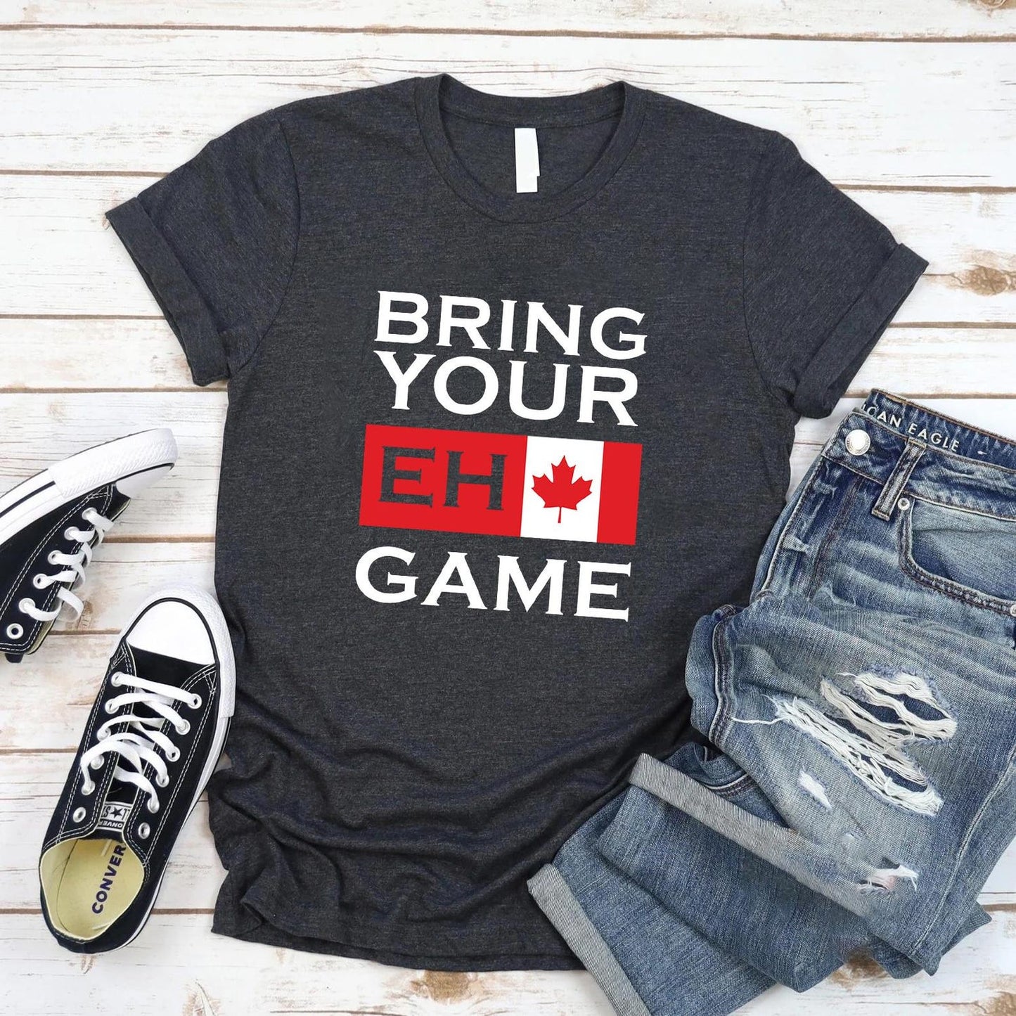 Eh Game Shirt | Funny Canadian Shirt | Canada Day Gift Tee