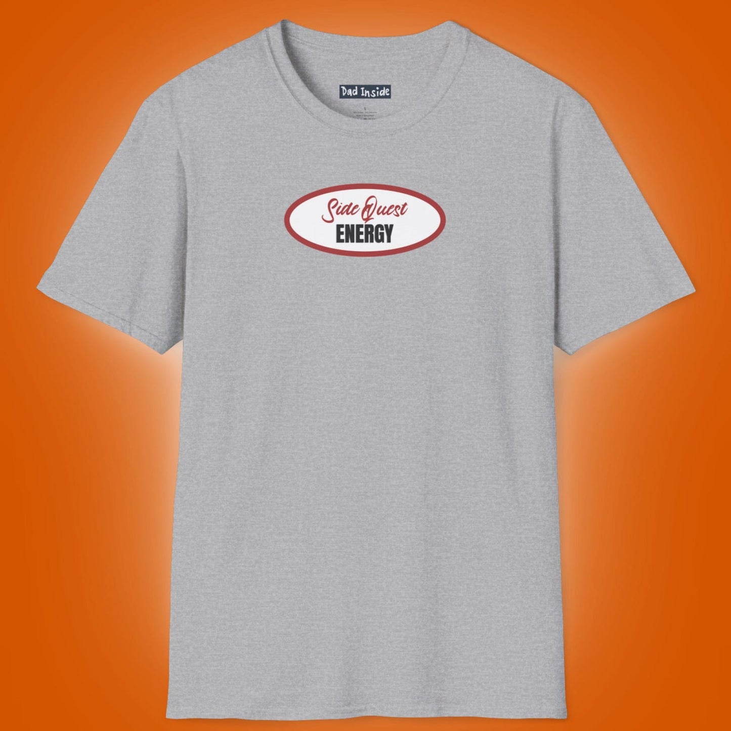 Funny Gamer T-Shirt: Side Quest Energy, Retro Style