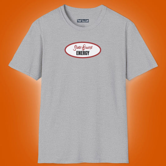 Funny Gamer T-Shirt: Side Quest Energy, Retro Style